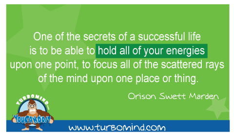 One of the secrets of a successful Life is…..