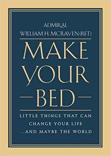 Make Your Bed, by Admiral William H. McRaven, turbomind BookClub, miguel de la fuente, http://www.turbomind.com