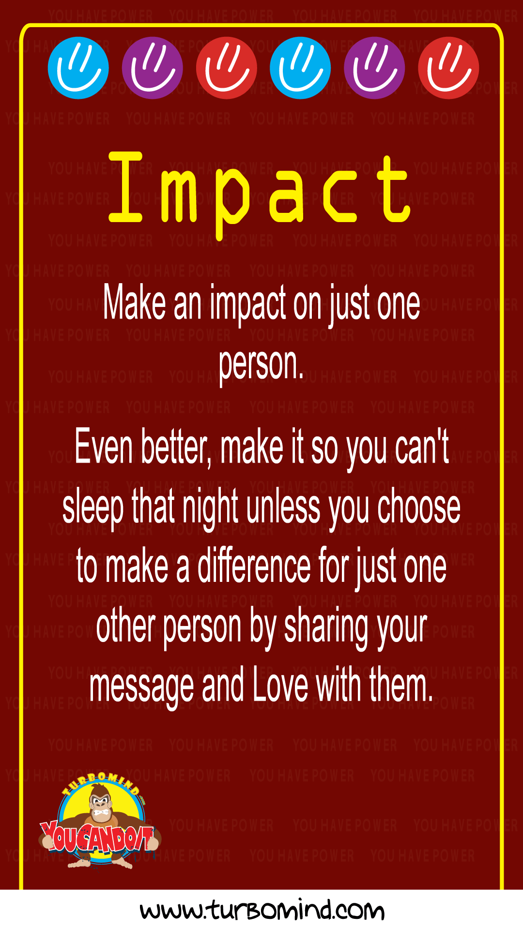 HAVE AN IMPACT