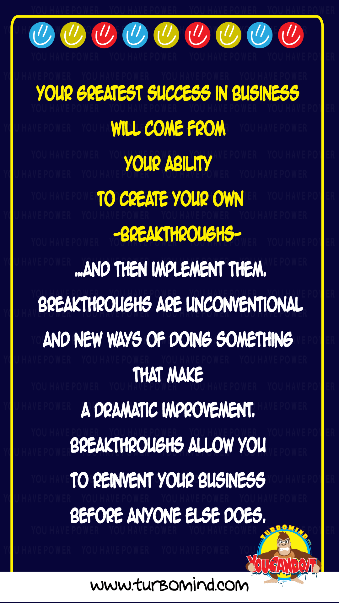 YOUR GREATEST SUCCESS