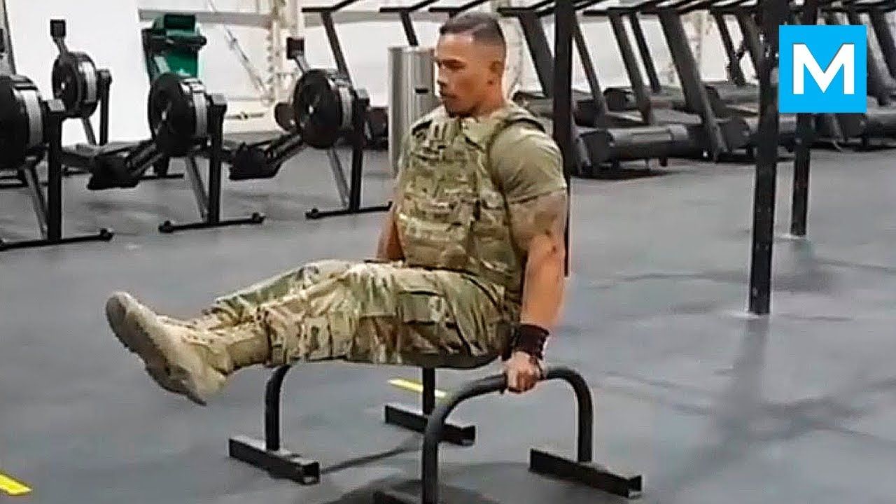 STRONGEST Soldier in Army Gym – Diamond Ott
